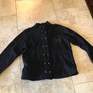 Black Harley Davidson cloth jacket
